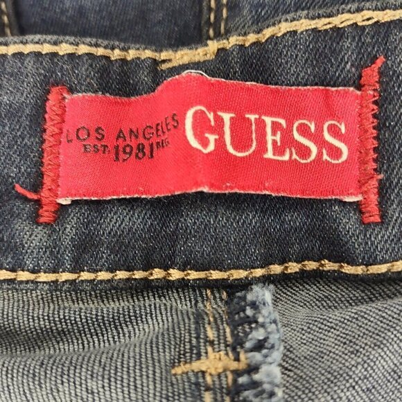 Guess 1981 Los Angeles Mid Rise Sienna Curvy Fit Skinny Jeans Size 23 (EST) - Picture 9 of 10